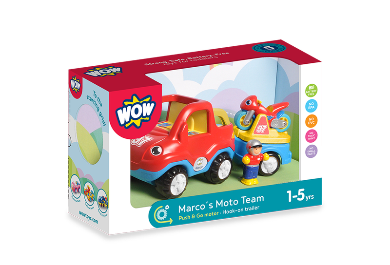 Wow Toys Marco's Moto Team