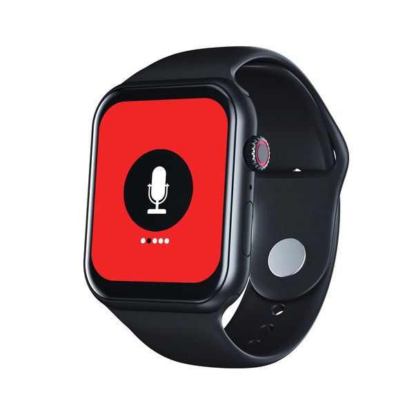 2021 Series 6 Smartwatch Clever Fitness Band, Thermometer,voice Assistant