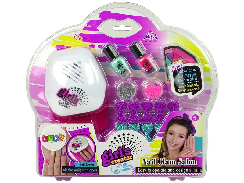 Girls Creator Nail Glam Salon Set