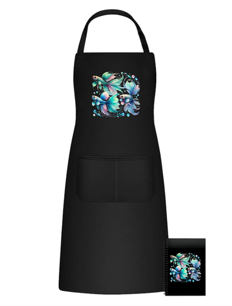 Fun Kitchen Braai Apron - Ocena Beach Sea Marine
