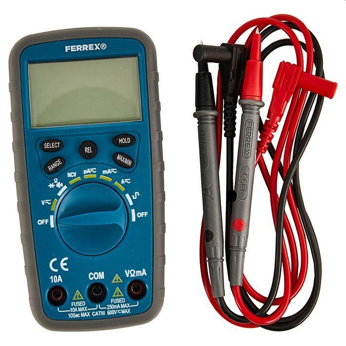 FERREX Autoranging Digital Multimeter Shop Today. Get it Tomorrow
