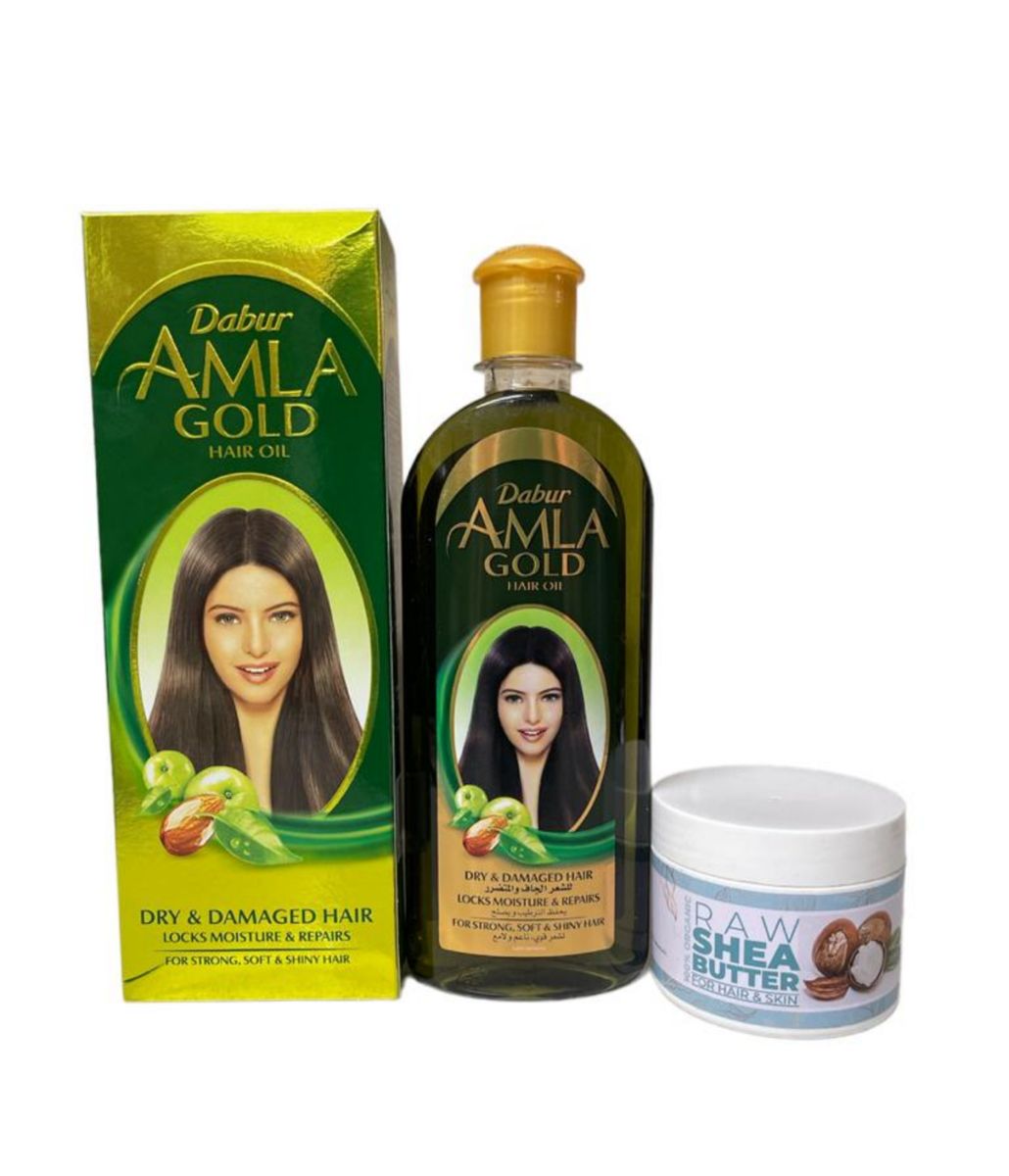 Amla Gold Hair Growth Oil with Raw Shea Butter