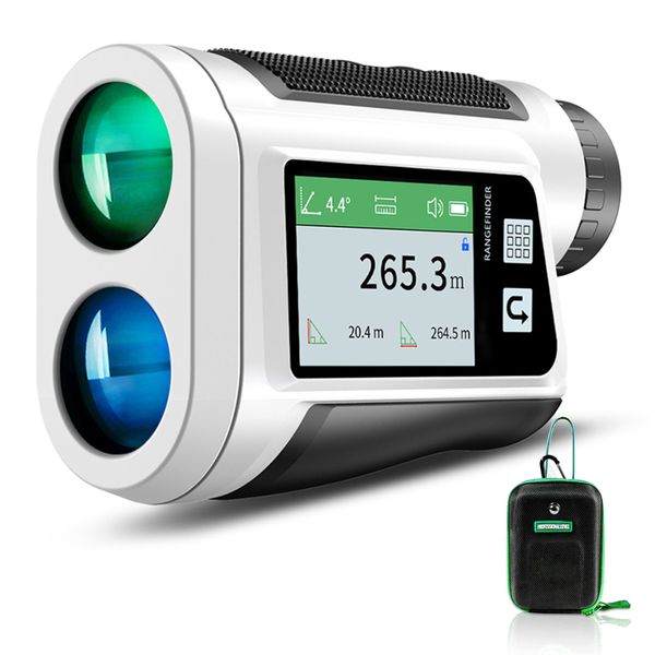 Rechargeable Golf Laser Rangefinder-Color Screen Display-600m
