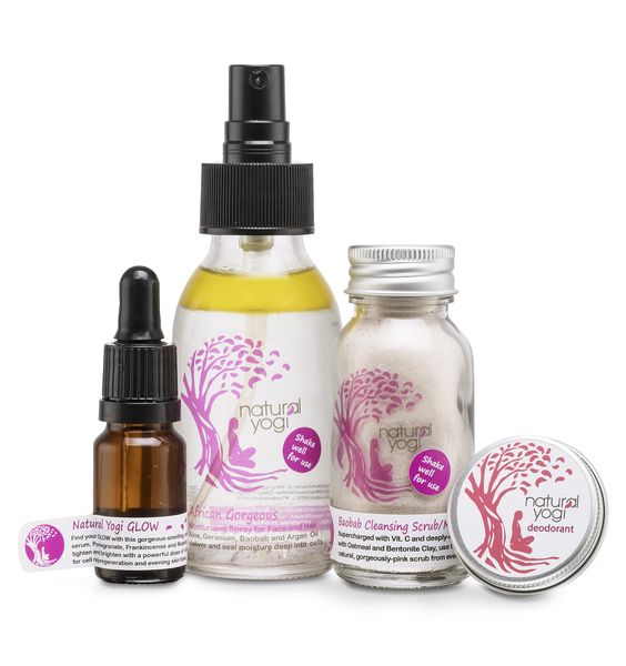 Natural Yogi Pink Facial Set