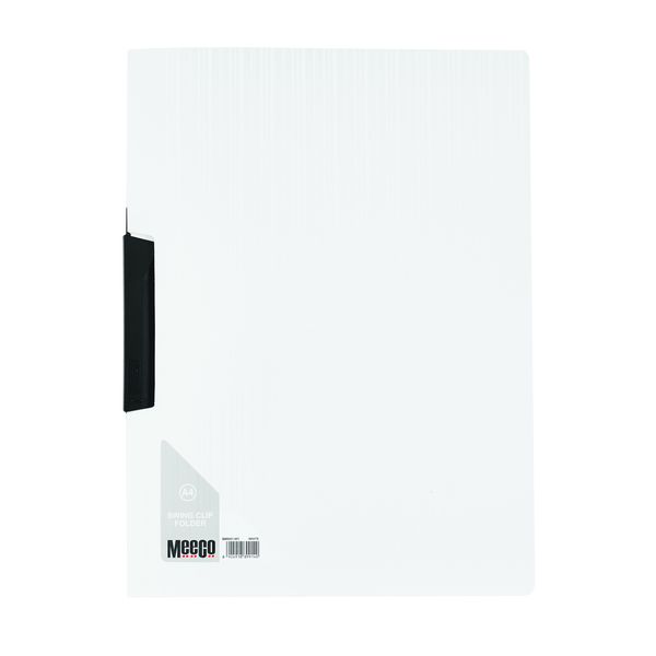 Meeco Swing Clip File White 5 Pack