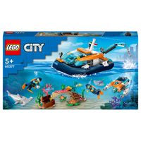 LEGO 60373 City Fire Rescue Floating Boat Toy Jetpack (Parallel