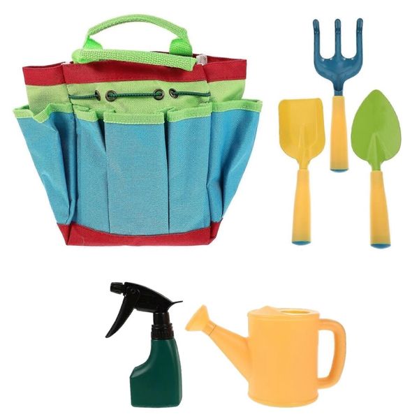 Toy 6 Piece Outdoor Mini Children Educational Gardening Play Tool Set
