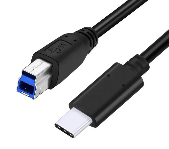 Zeus USB Type-C to USB B 3.0 High Speed 5 Gbps Cable - 1.8m