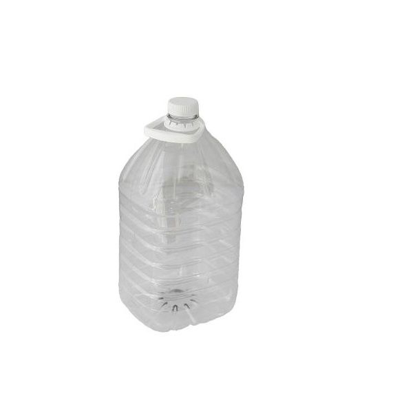 10L Square Plastic Bottle (5 Pack)