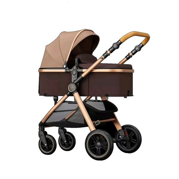 Belecoo X1 Dynamic Stroller 2-in-1 Travel System -Khaki