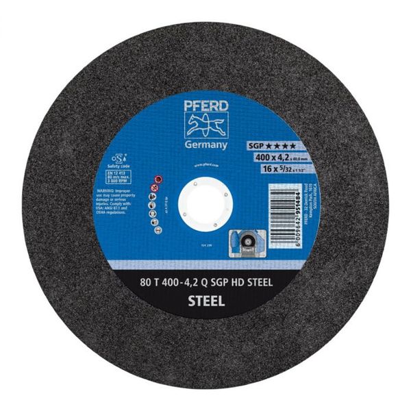Pferd Cutting Disc Steel 400MM Sgp Hd 40 Bore