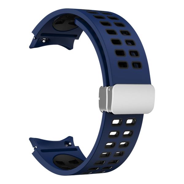 20mm Magnetic Buckle Silicone Band Compatible with Samsung Galaxy Watch 4/5