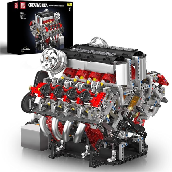 Mouldking F488 Supercar V8 Engine