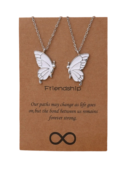 Butterfly Pendant Necklaces