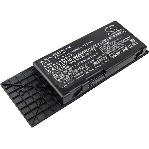 DELL Alienware M17x R3 Laptop Battery/6600mAh CS-DER173NB