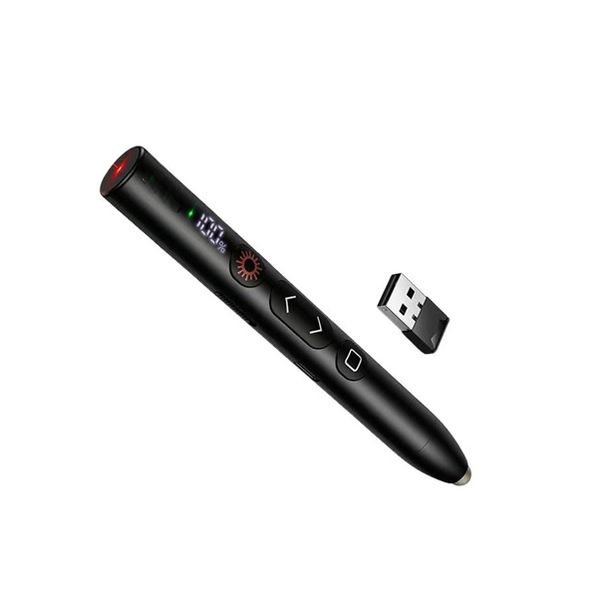 Wireless Smart USB Laser Pointer for Presentations With LED Display 2.4G SE