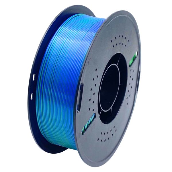 AICOM - Silk PLA+ 3D Printer Filament 1.75mm 1kg Bi-Color Vacuum-Sealed