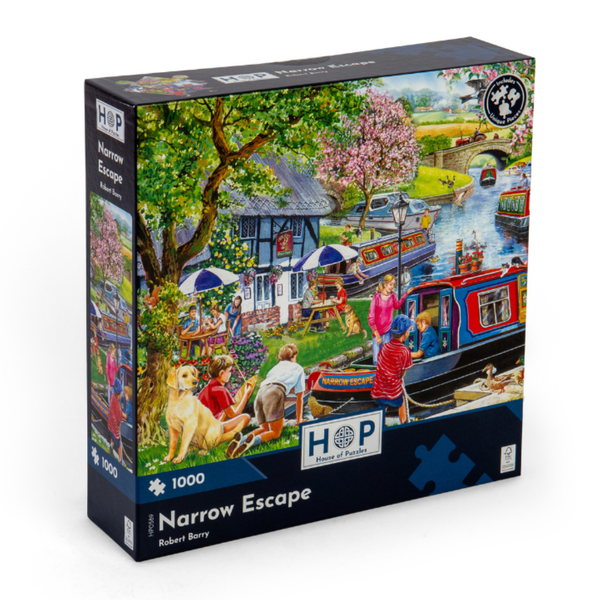 House of Puzzles - Narrow Escape - 1000 Piece Jigsaw Puzzle