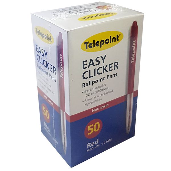 Red Pens Box Of 50 image