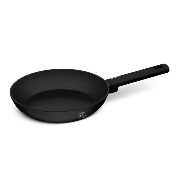 Berlinger Haus 24cm Titan Pro Non-Stick Coating Frypan - Matte Black