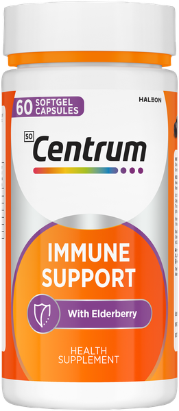 Centrum Immune Supplement with Elderberry.60 Capsules