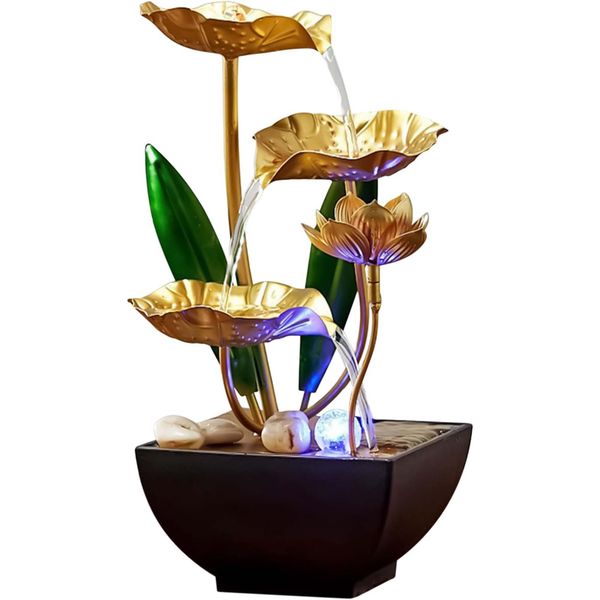 Tabletop Fountain - Relaxing Water Feature For Home And Office