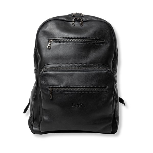 Leather Backpack - Buffalo Laptop Bag - KKL