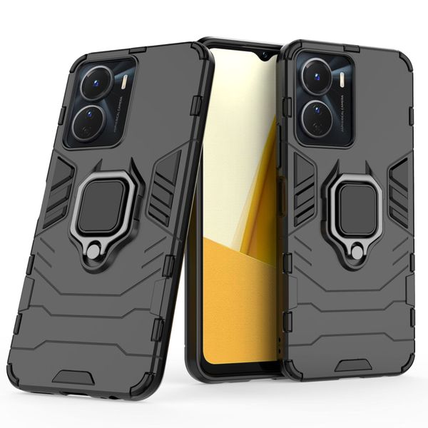 Phone Case compatible with Vivo Y16 Shockproof with Holder