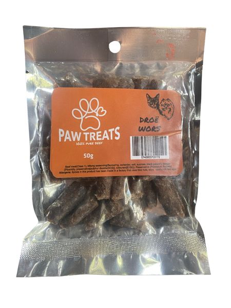 Hak Vrystaat Paw Treats - Biltong Powder