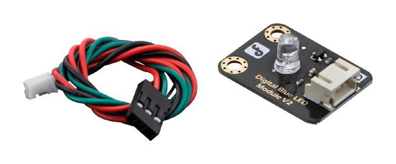 On Board, Led Light Module, Blue image