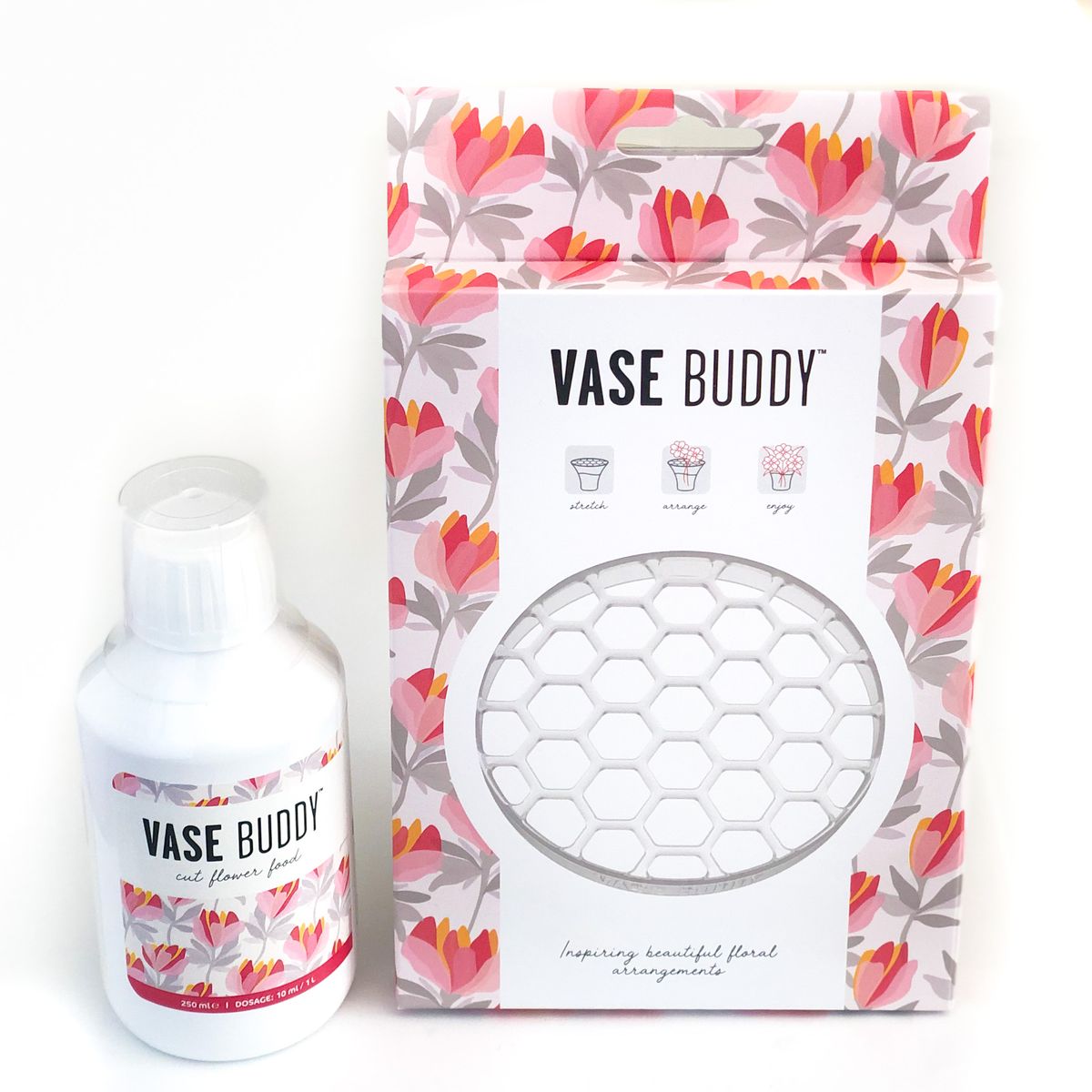 Vase Buddy & 250ml Cut Flower Food Combo Buy Online in South Africa