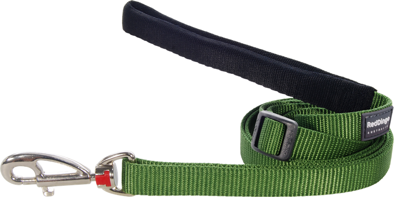 Red Dingo Lead - Classic Green