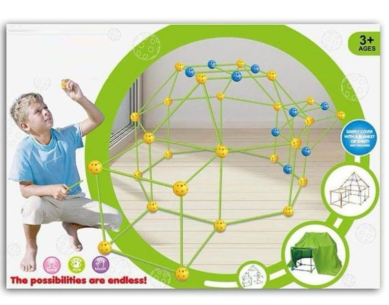 Build Your Own 3D Tent House &amp;Den With Own Creative Idea-DIY