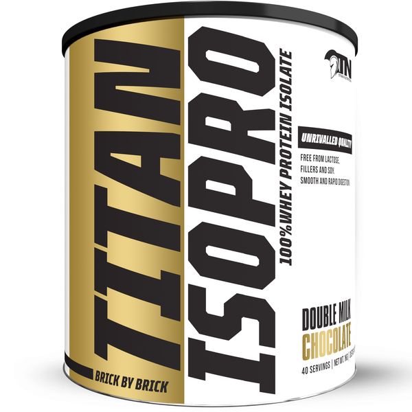 IsoPro 100% Whey Protein Isolate Chocolate - 40 Servings Net Wt.1kg