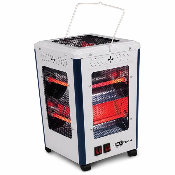 Blutech 2000W Quartz Electric Heater BT-528 with 5-Side Heating