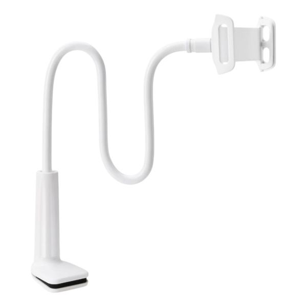 Adjustable Flexible Long Arm Mobile Phone Stand - 1.28m - Black