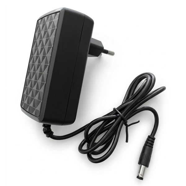 SWEG Universal AC Adapter DC Power Supply 12V 2Amp with EU Plug - Black