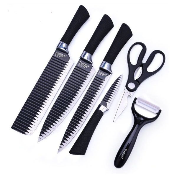Cookstyle Stainless Steel Knife Set - 6 Pieces