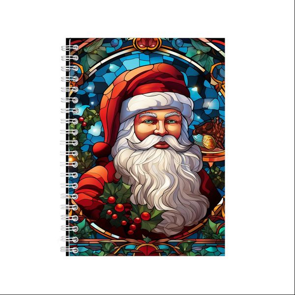 SANTA CLAUS 2 Gift Idea A5 Notebook Christmas Gift