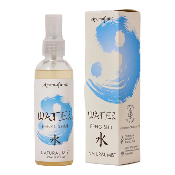 Aromafume Water Element Feng Shui Incense Smudge Spray 100ml