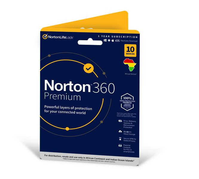 Norton 360 Premium 10 Device 1 User