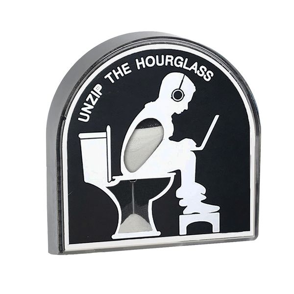 5 Minute Sand Timer Toilet Timer Sand Clock Funny Gift for Family Members
