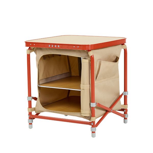 Camping Storage Box, Folding Cabinet ,Multifunctional Home Portable