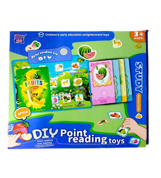 Toddler Learning Sound Book Interactive Fun with Fruits
