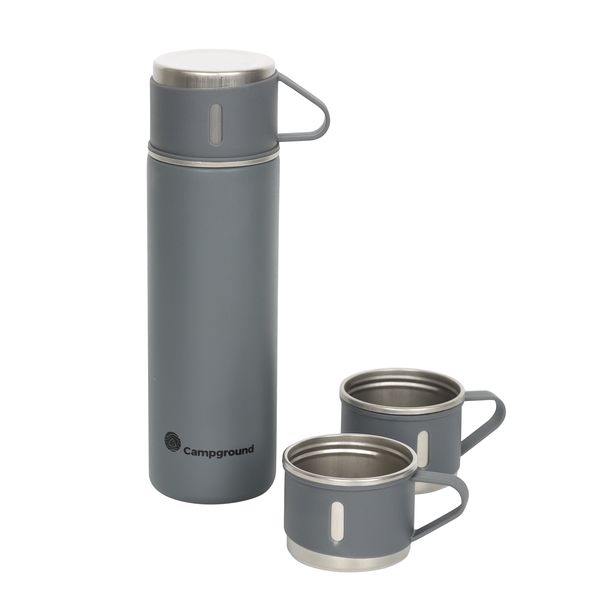 Campground Stainless Steel Vacuum Bottle Set - 500ml