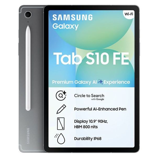 Samsung Tablet Galaxy Tab S10 FE Wi-Fi 10.9" Tablets - 8GB RAM, 128GB SSD