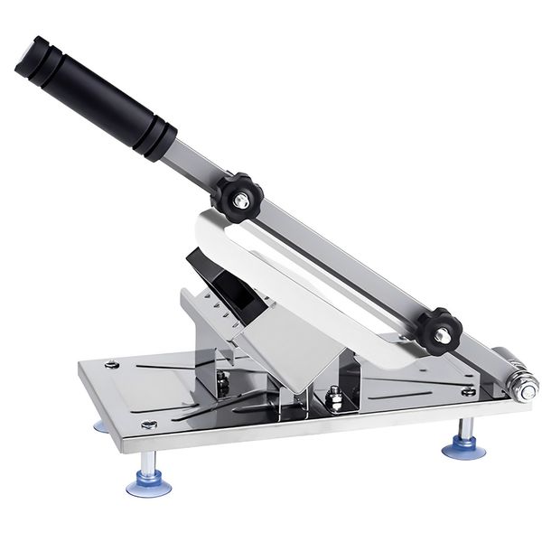 Frozen Meat Slicer Manual Stainless Steel Meat Cutter Cutting Machine