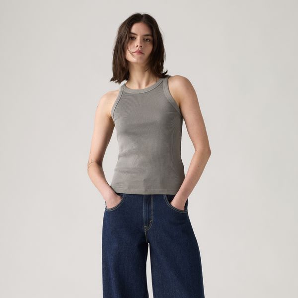 Levi's® Women's Essential Racer Tank - Grey