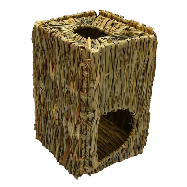 Rabbit Guinea Pig Chinchilla Ferret Folding Straw Grass House
