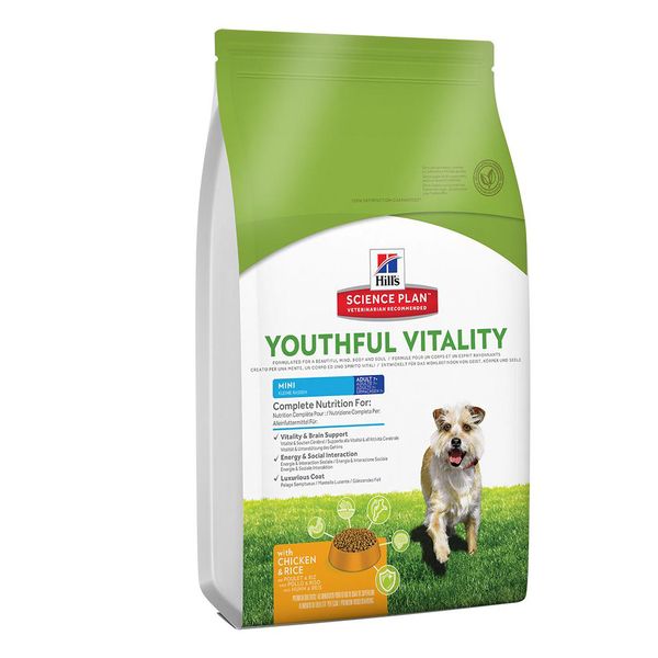 Hills Senior Vitality Small &amp; Mini 7+ with Chicken &amp; Rice 1.5kg